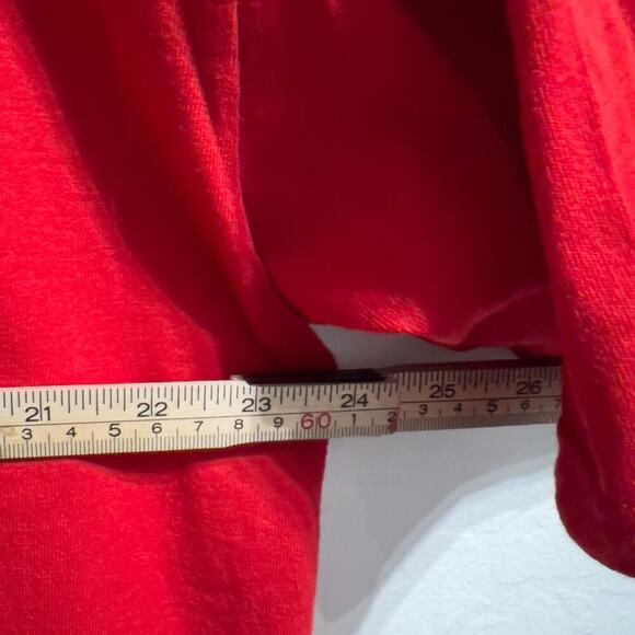 Vintage Lee Tee Shirt 49ers Mens XXL Football San Francisco Crew Neck Tshirt Red - Picture 10 of 10